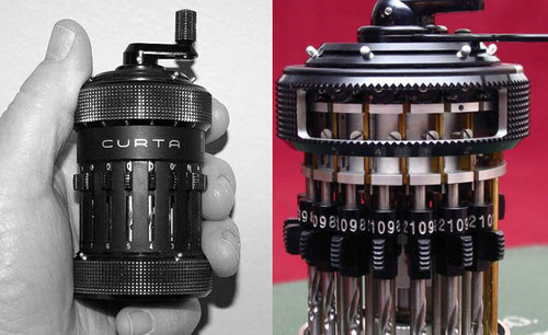 Curta Mechanical Calculator - Also: Curta Simulator