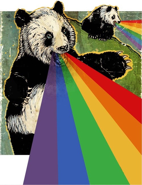Above, a new way to explore Flickr use Rainbow vomiting pandas. Also: Patent for Flickrs Interestingness Algorithm