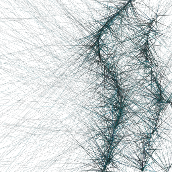 Computational Expressionism: Where an artist programs a drawing tool and then uses it to create their own drawings. More: An Active Essay on Computational Expressionism (Follow the arrows)