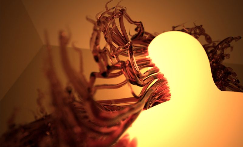 LampHead - experiments in surrealistic shading