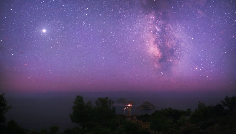 Jupiter Over the Mediterranean - apod