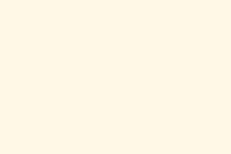 Cosmic latte is the average colour of the universe. #FFF8E7 or in HSV space (40°, 94%, 90%) via