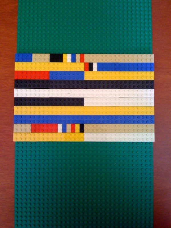 TCP/IP Header Diagram in Lego