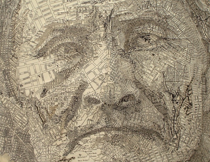 Map Collage by Matt Cusick