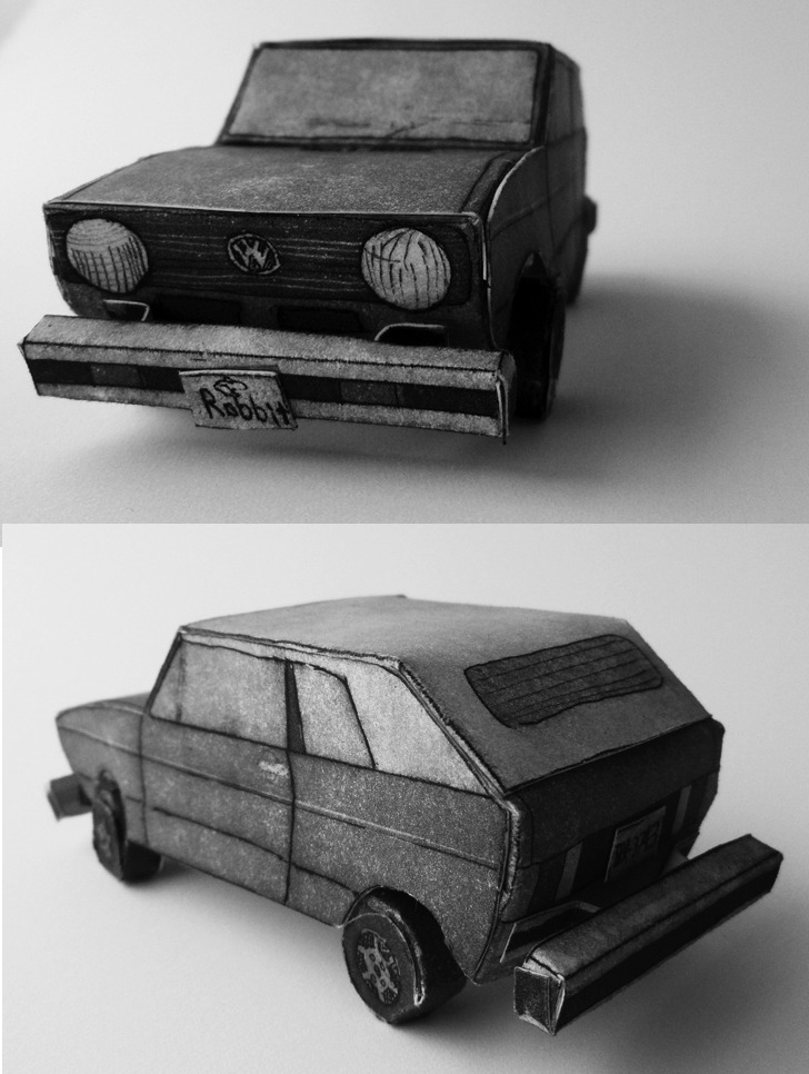 Etching + Papercraft by Daniel Lipe