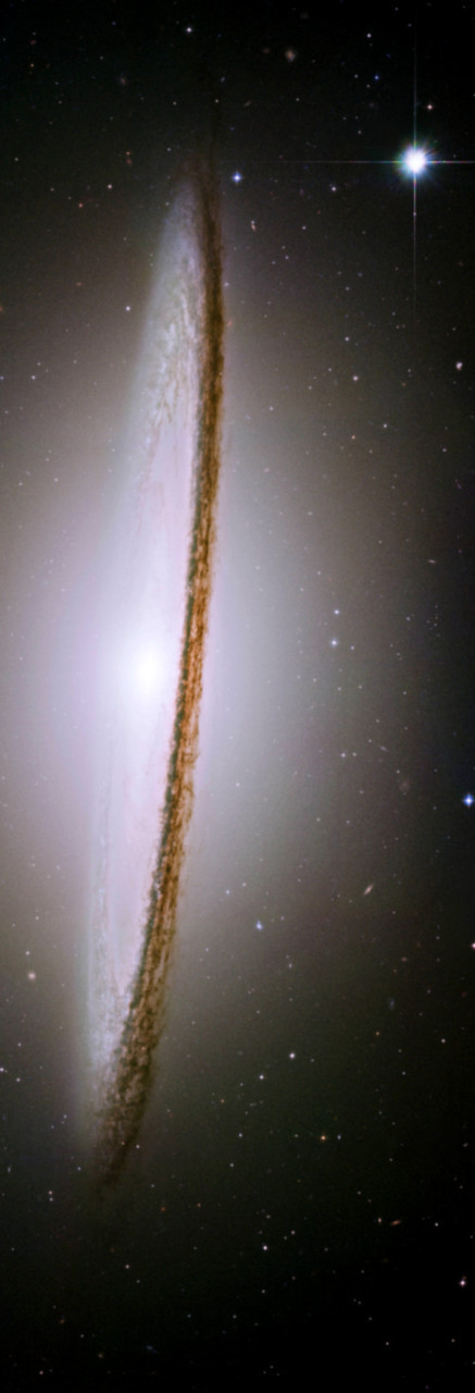 The Sombrero Galaxy from Hubble