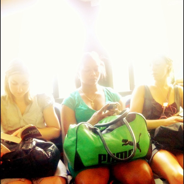 Strangers in Transit montréal, québec. STM 165, direction nord. via