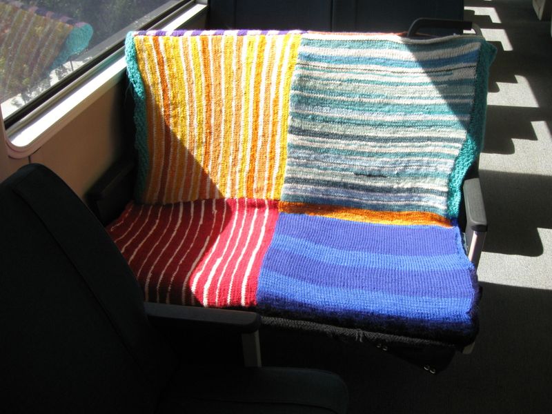 Transit Yarn Bomb. Booya!