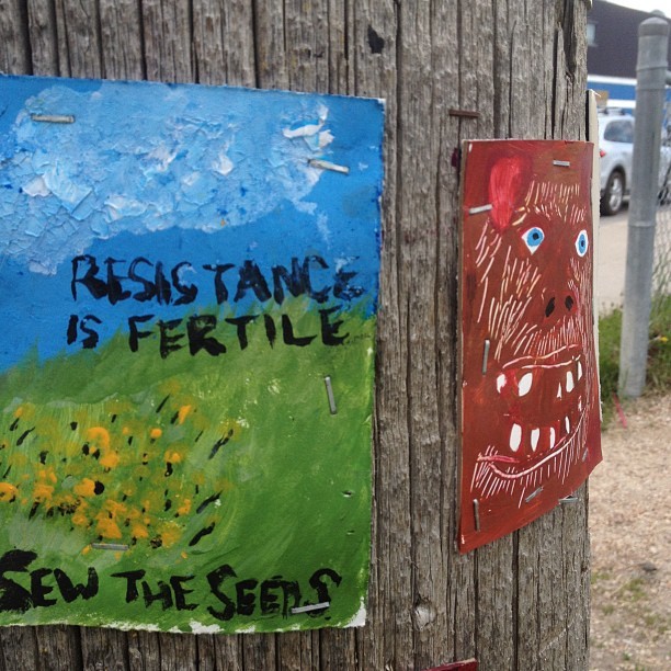 Somewhere in Winnipeg, resistance is fertile.
