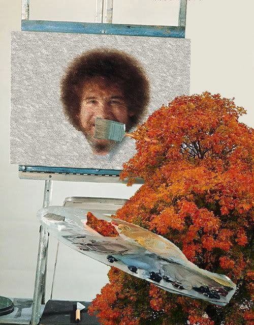 Found on the Internet, Face Swap with Robert Norman Bob Ross.